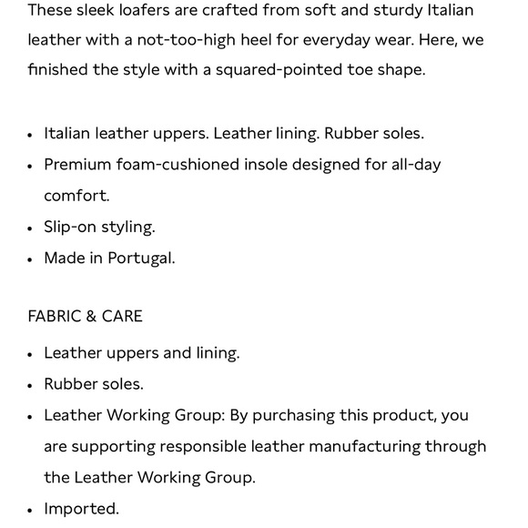 Banana republic ITALIAN LEATHER EVERYDAY LOAFER - Picture 2 of 2